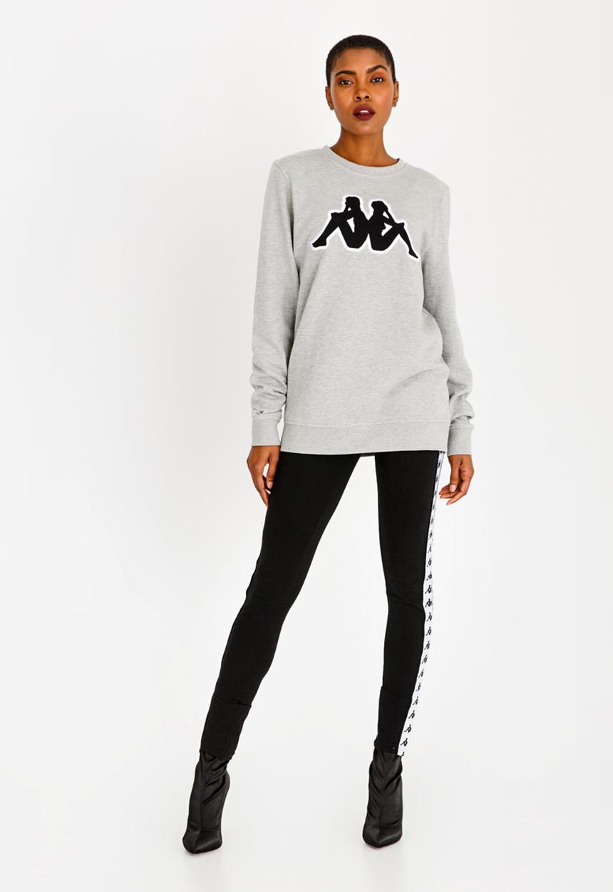 KAPPA - Crew Neck Sweatshirt Grey