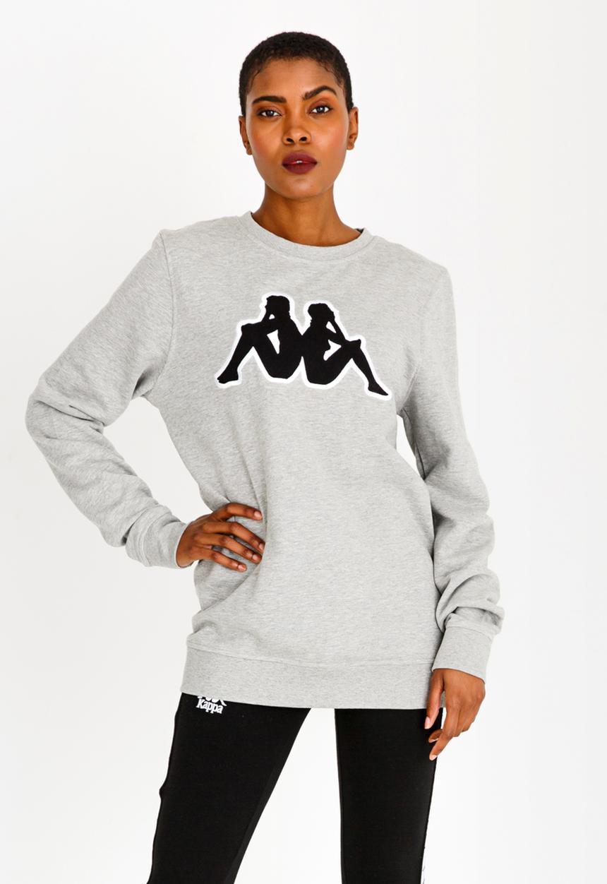 KAPPA - Crew Neck Sweatshirt Grey
