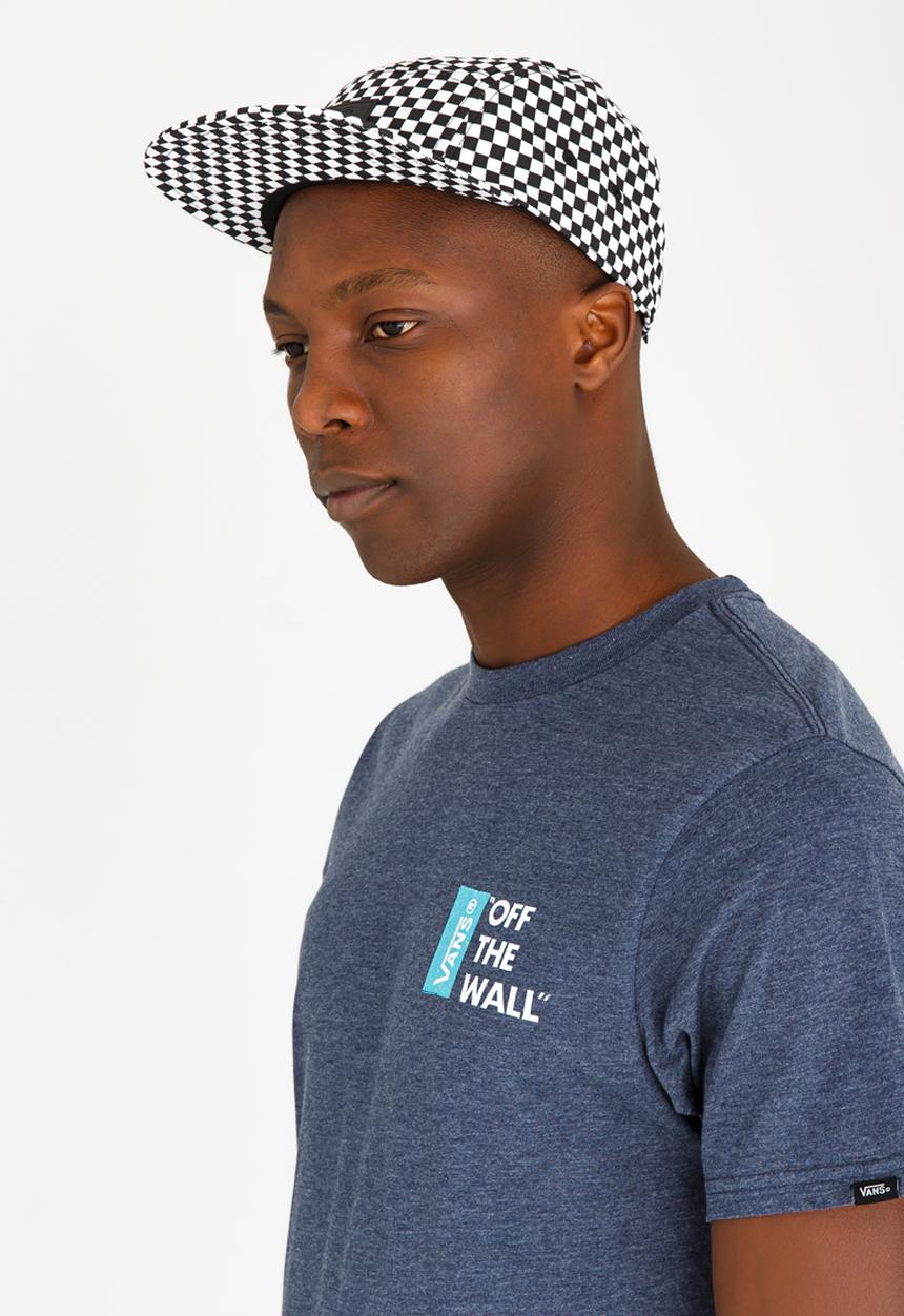 Vans - Vans Off The Wall III Cotton Tee Navy & White