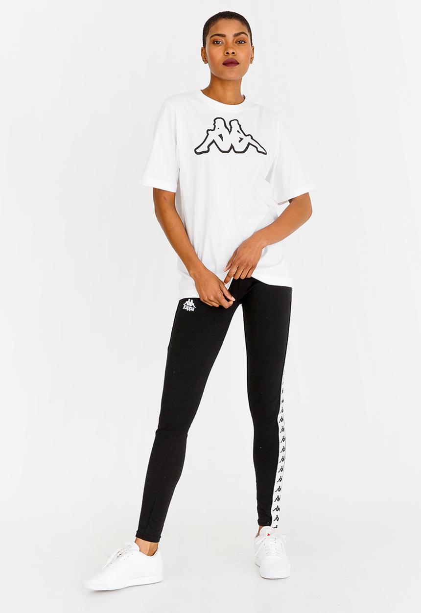 KAPPA - Short Sleeve Tee Black and White
