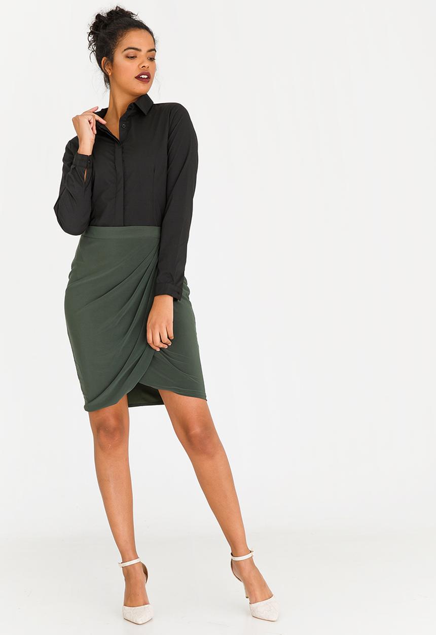 edit - Long Sleeve Classic Shirt Black