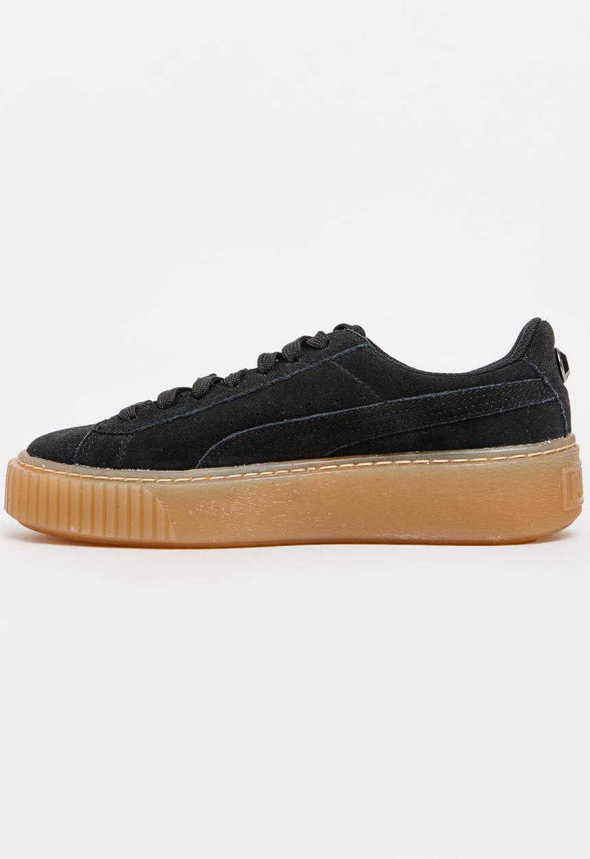 PUMA - Puma Suede Platform Jewel Sneaker Black