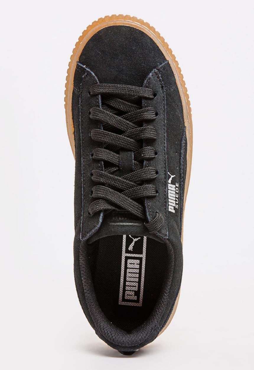 PUMA - Puma Suede Platform Jewel Sneaker Black