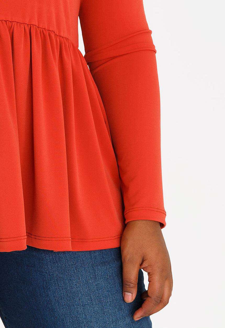 edit Plus - Babydoll Top Rust