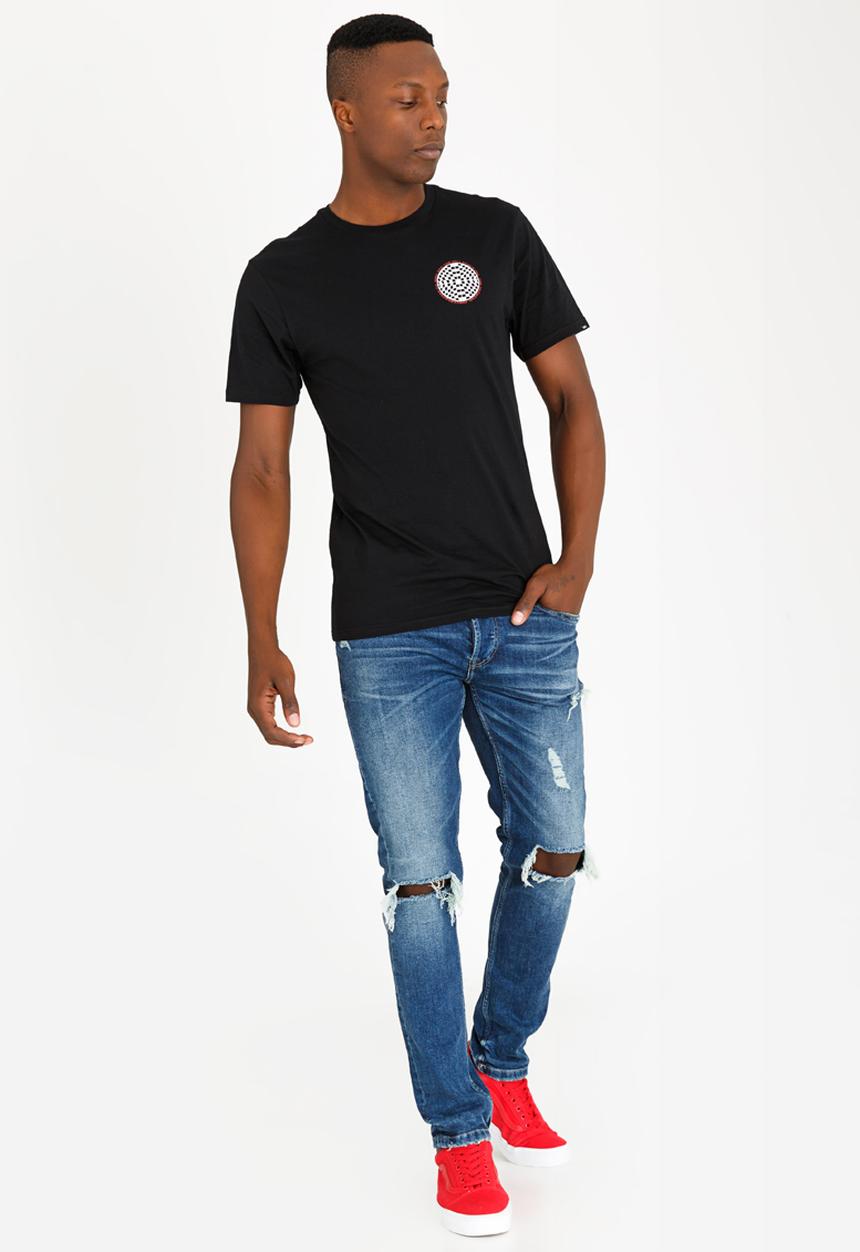 Vans - Checkered Cotton Tee Black