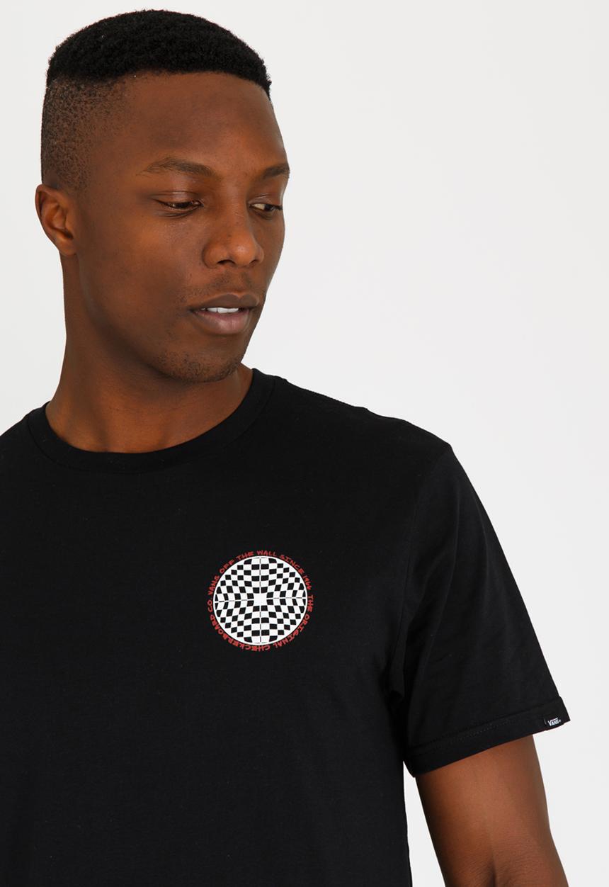 Vans - Checkered Cotton Tee Black