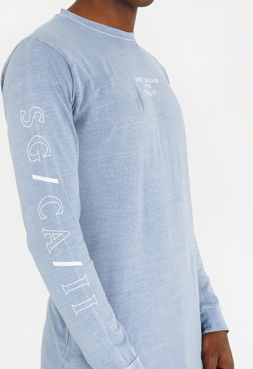 St Goliath - Matrix Cotton Tee Blue