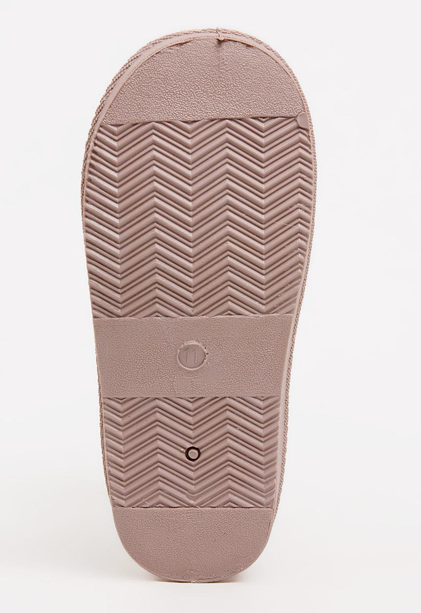 Foot Focus - Aztec Detailed Boots Stone
