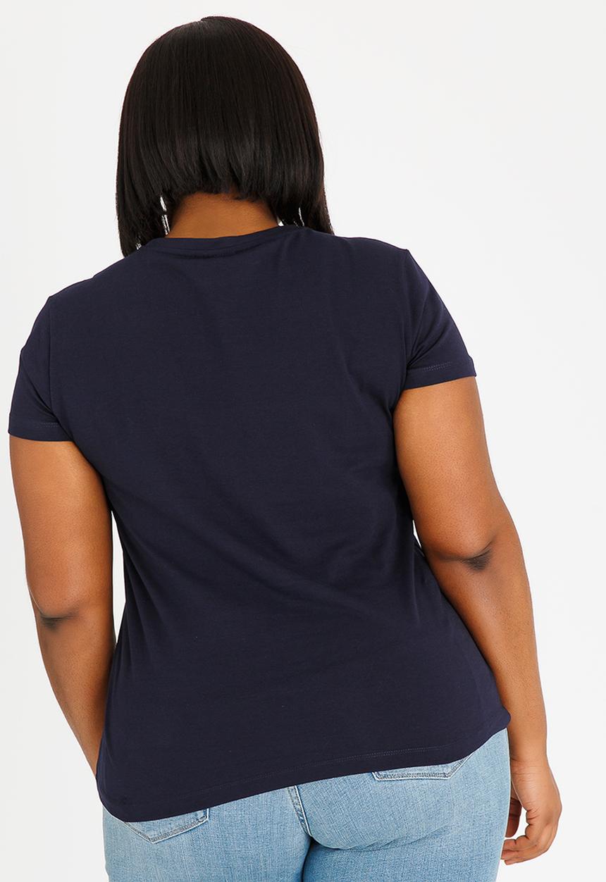 POLO - Allie Pony Stretch Tee Navy