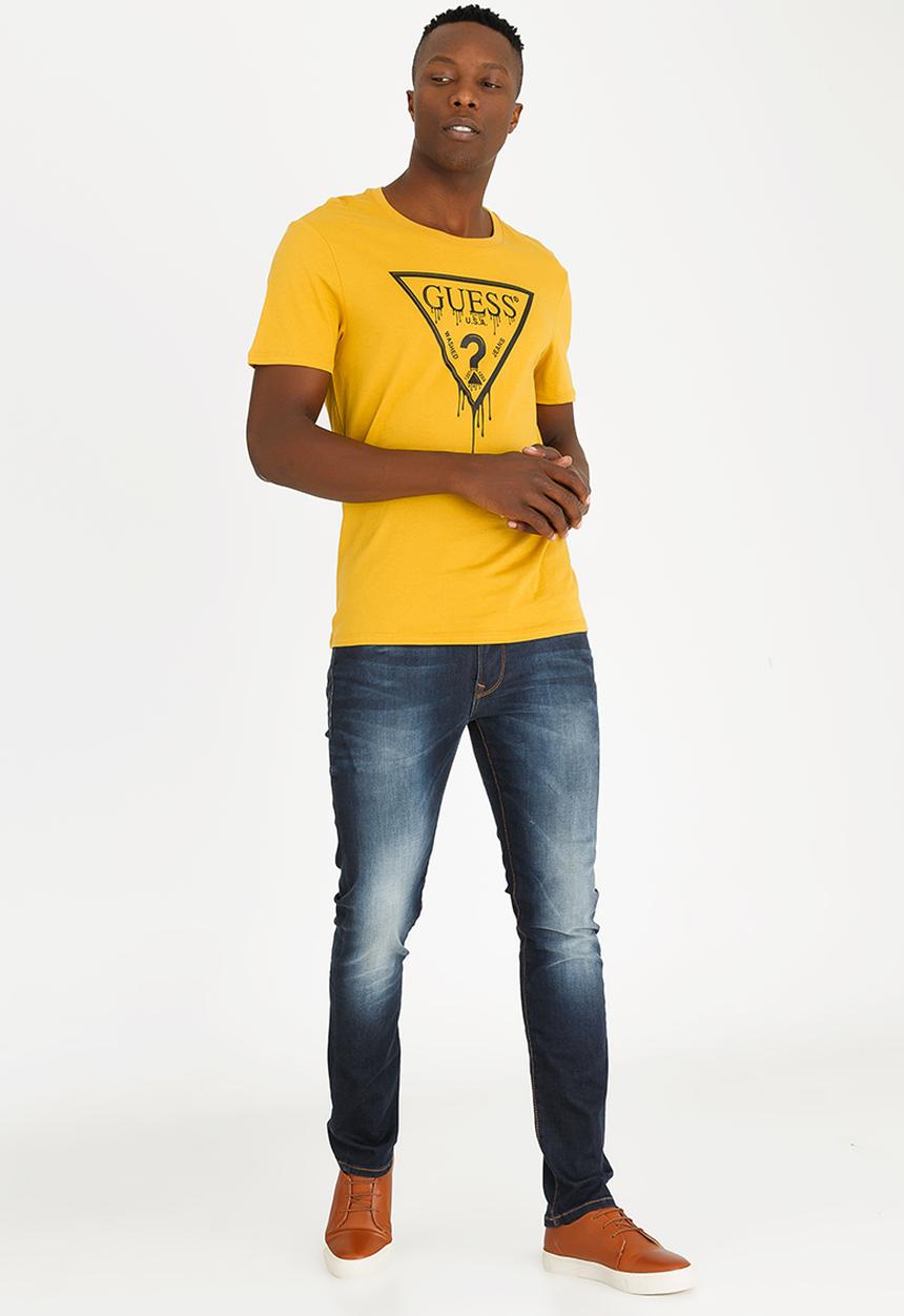 GUESS - Fresh Cotton Tee Yellow