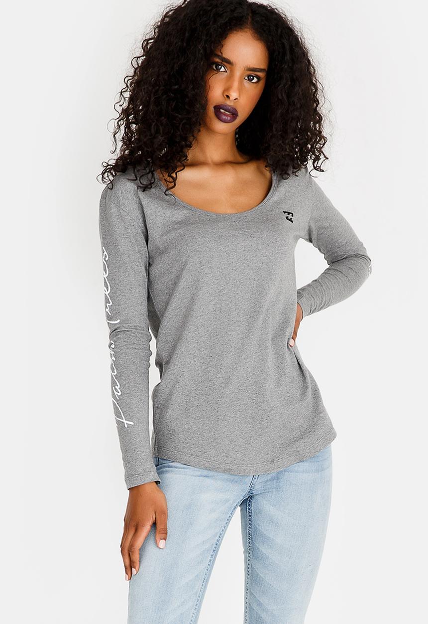 Billabong  - Breeze Long Sleeve Tee Grey Melange