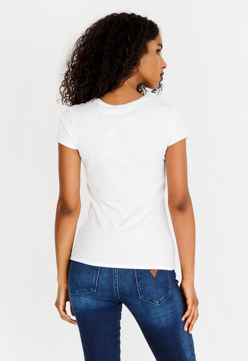 GUESS - Guess Crew Neck Tee White
