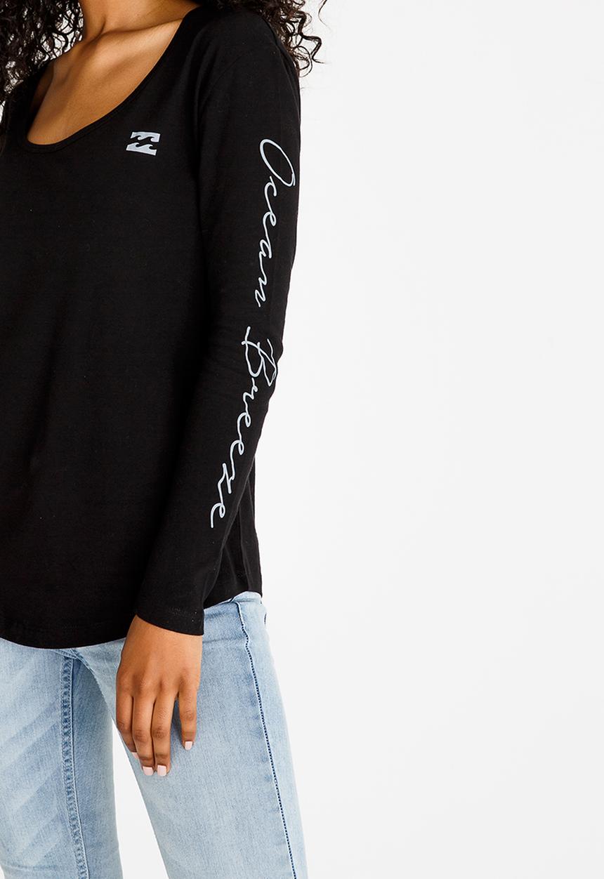 Billabong  - Breeze Long Sleeve Tee Black