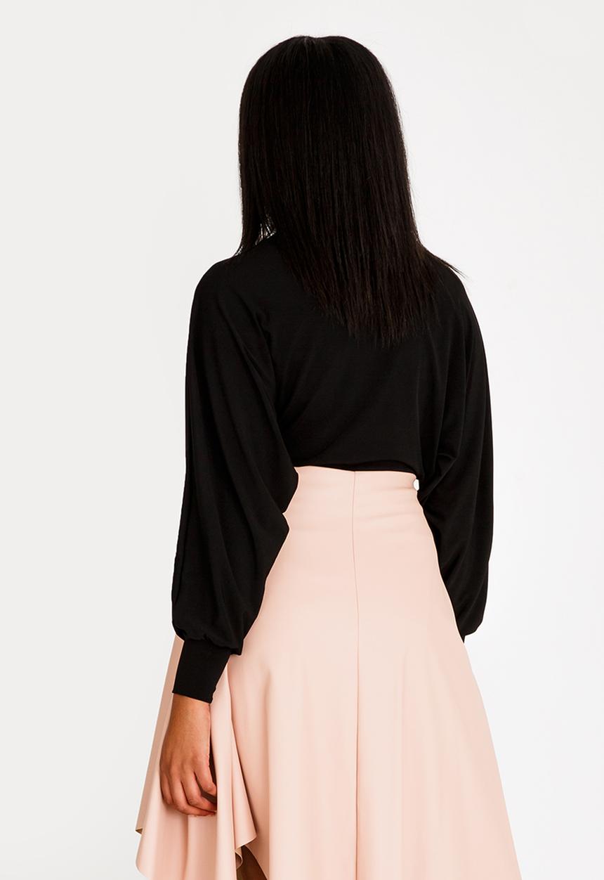 STYLE REPUBLIC - Wrap Front Bodysuit Black