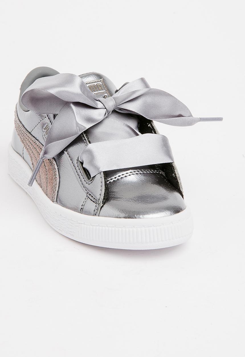 PUMA - Puma Basket Heart Lunar Lux PS Sneaker Dark Grey