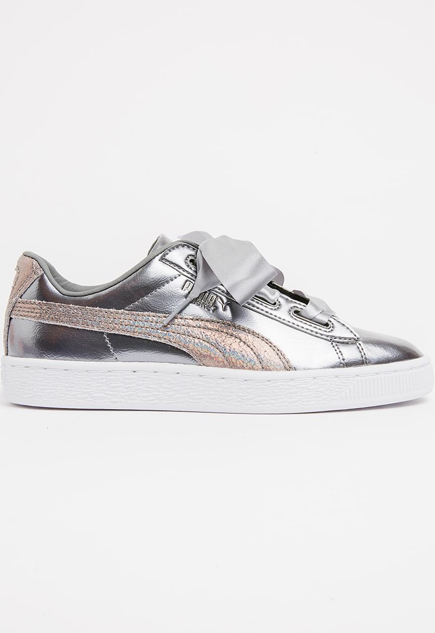 PUMA - Puma Basket Heart Lunar Lux Sneaker Dark Grey