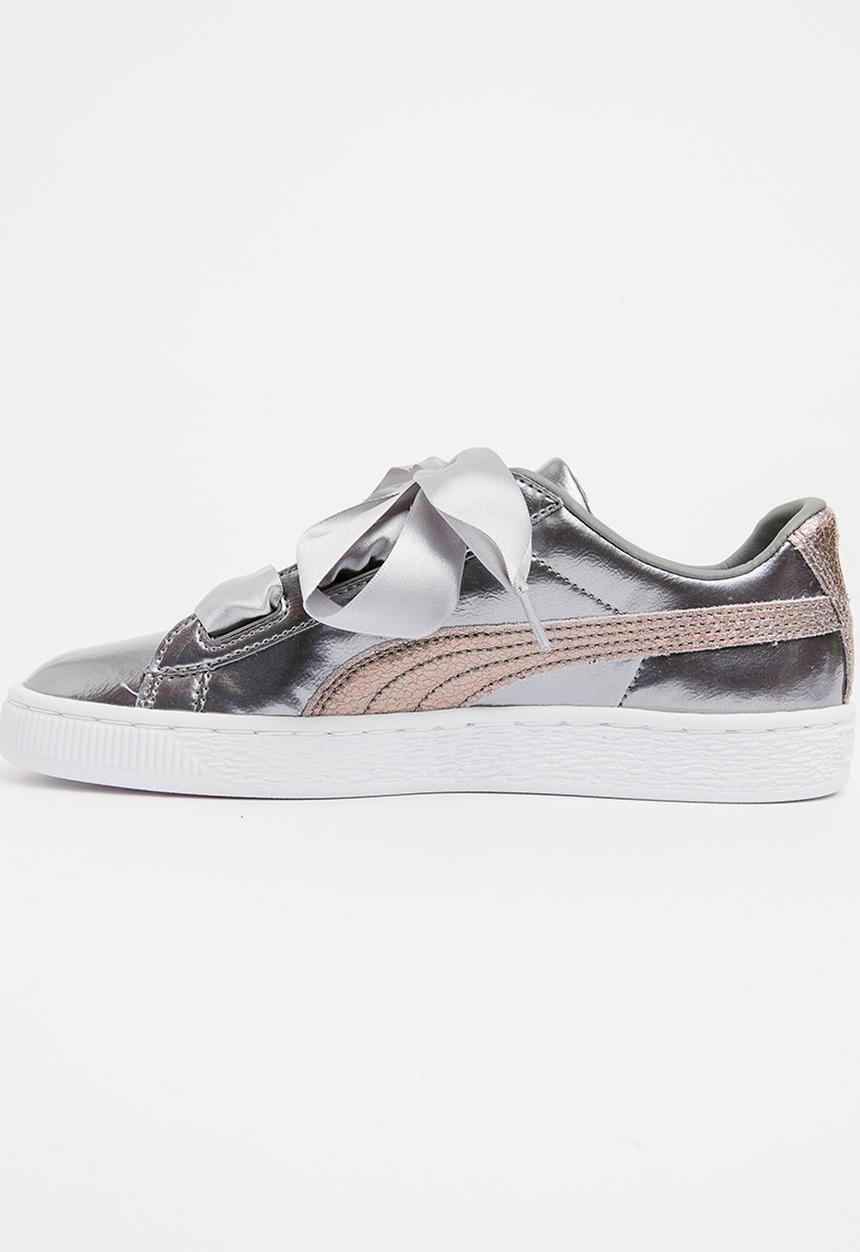 PUMA - Puma Basket Heart Lunar Lux Sneaker Dark Grey