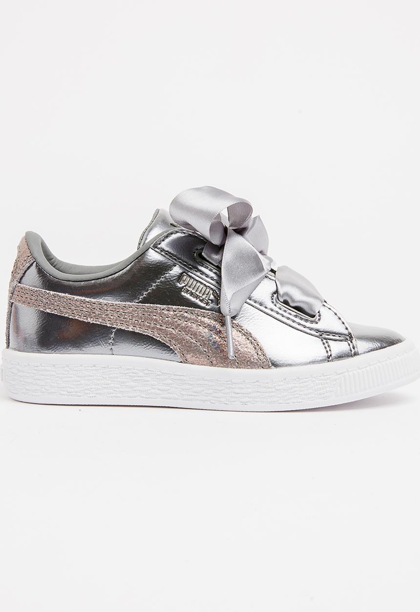 PUMA - Puma Basket Heart Lunar Lux PS Sneaker Dark Grey