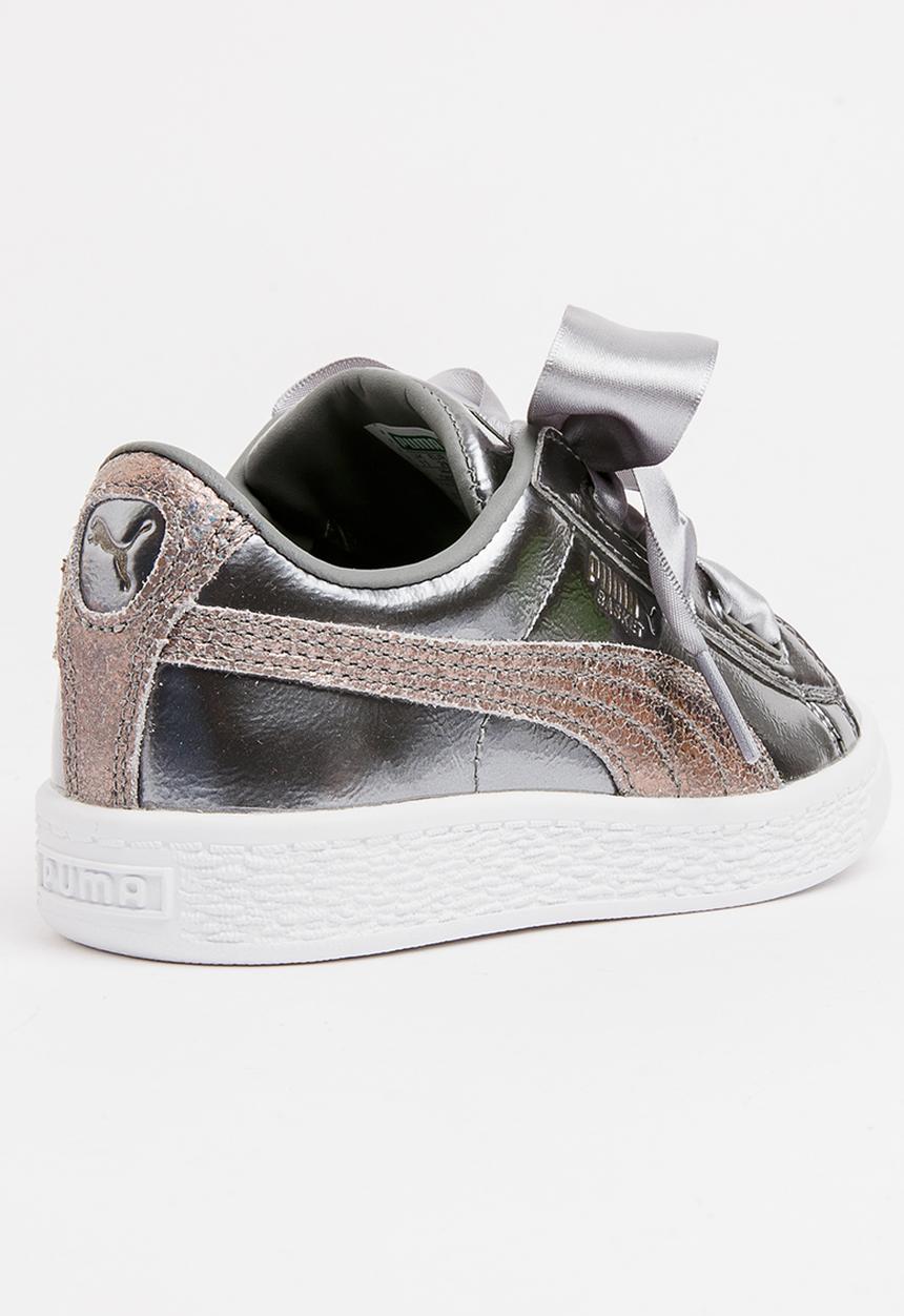 PUMA - Puma Basket Heart Lunar Lux PS Sneaker Dark Grey
