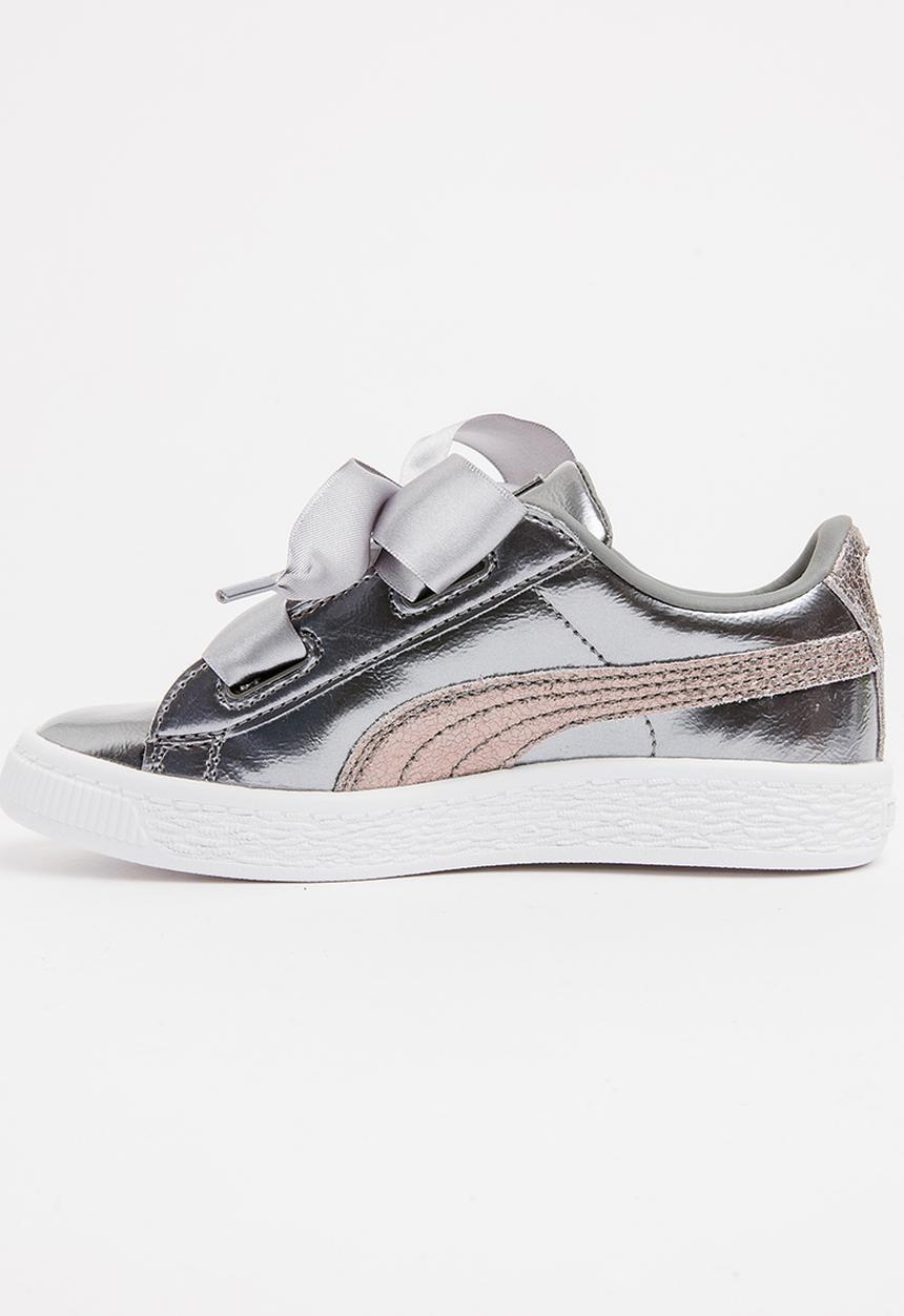 PUMA - Puma Basket Heart Lunar Lux PS Sneaker Dark Grey