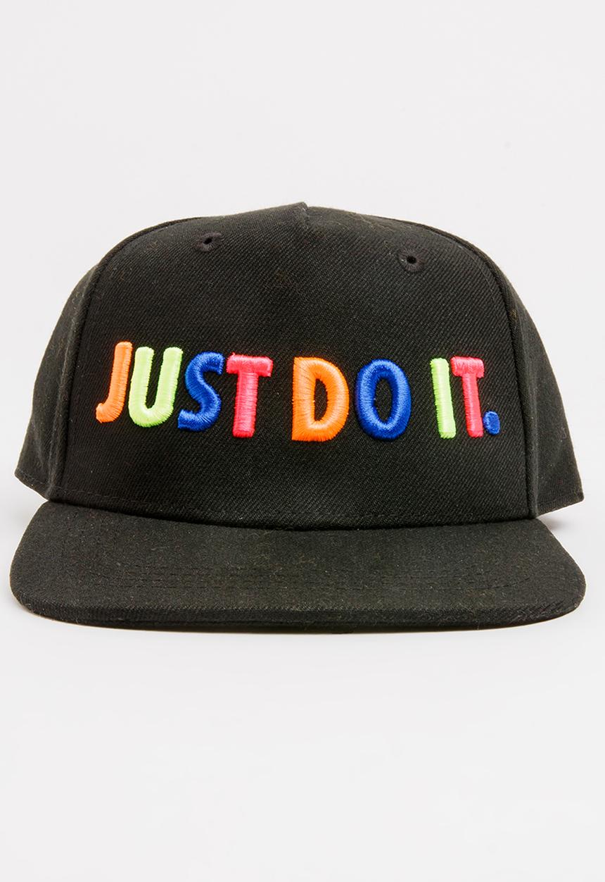 Nike - Just Do It Statement Snapback Cap Black