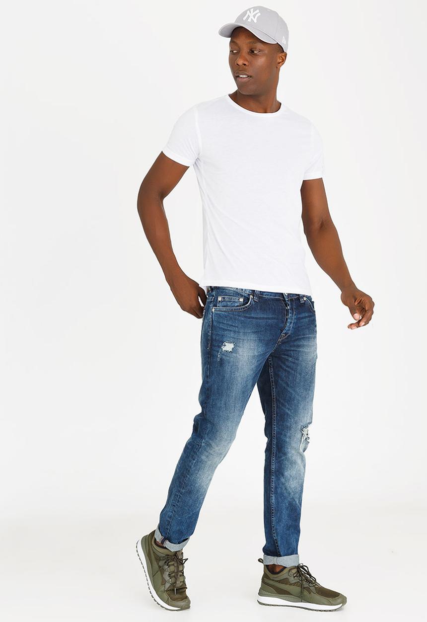 STYLE REPUBLIC - MC Crew Neck Tee White