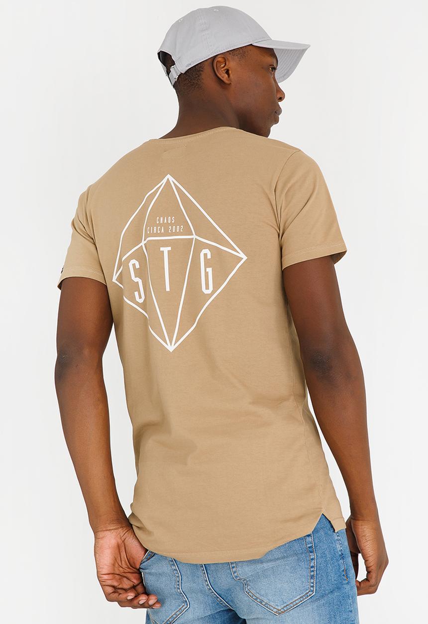 St Goliath - Jewel Cotton Tee Tan