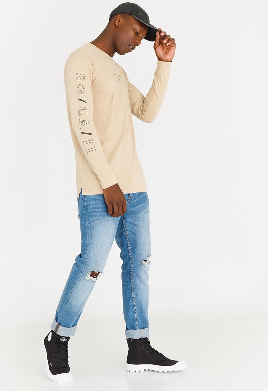 St Goliath - Matrix Cotton Tee Tan