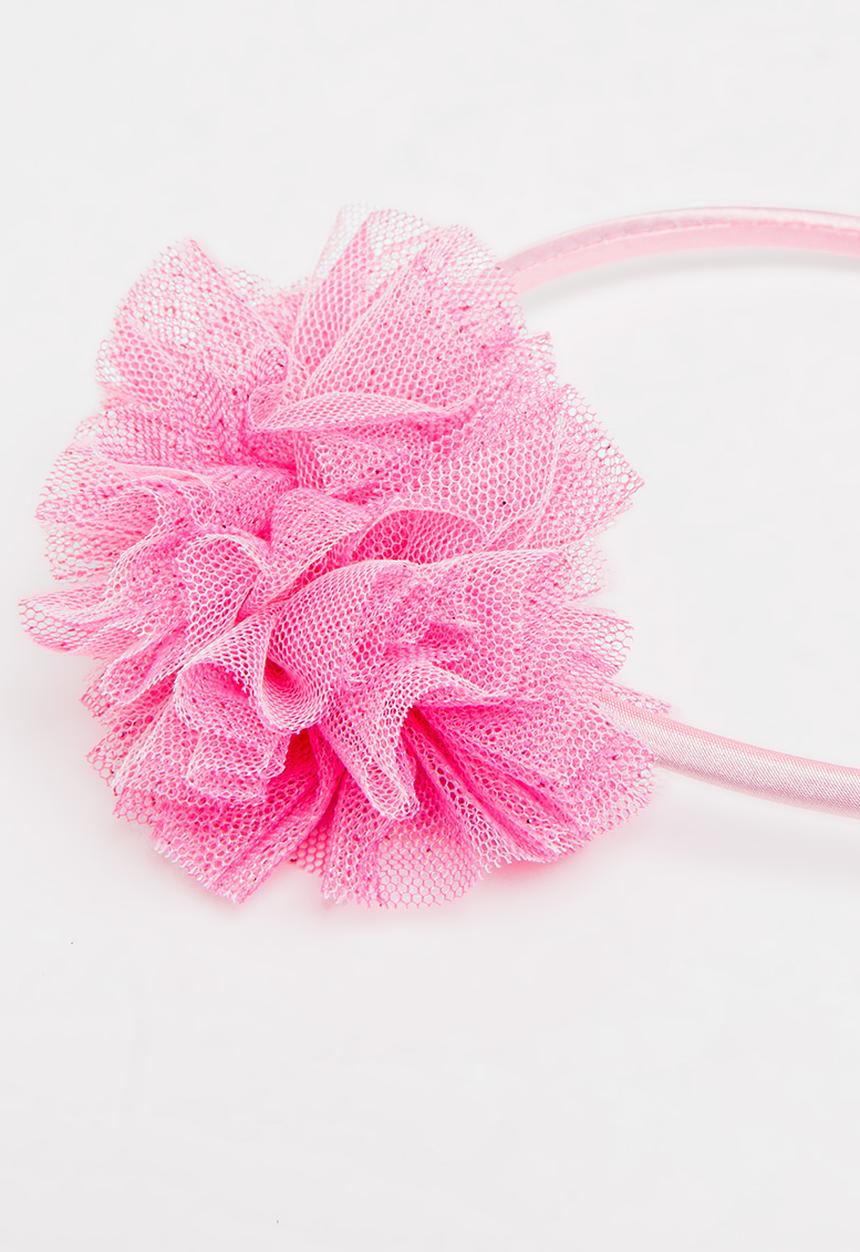 Jewels and Lace - Party Foil Aliceband Pale Pink