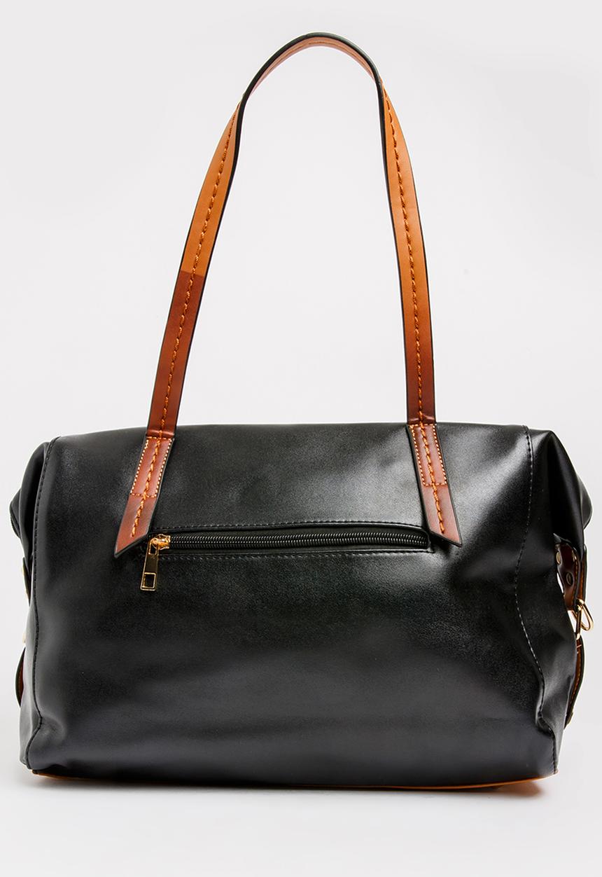 Moda Scapa - Medium Sized Duffel Bag Black