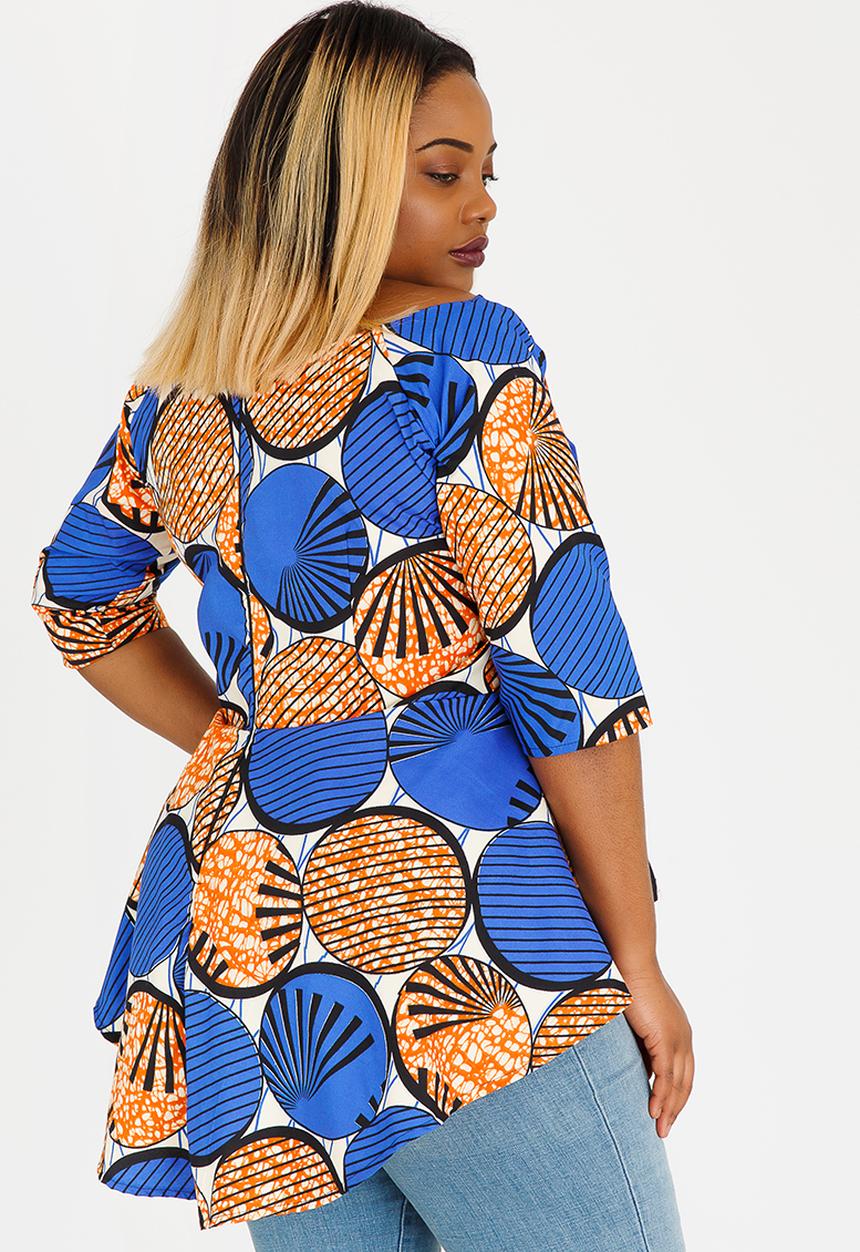 Plus-Fab - Mimi Top Blue
