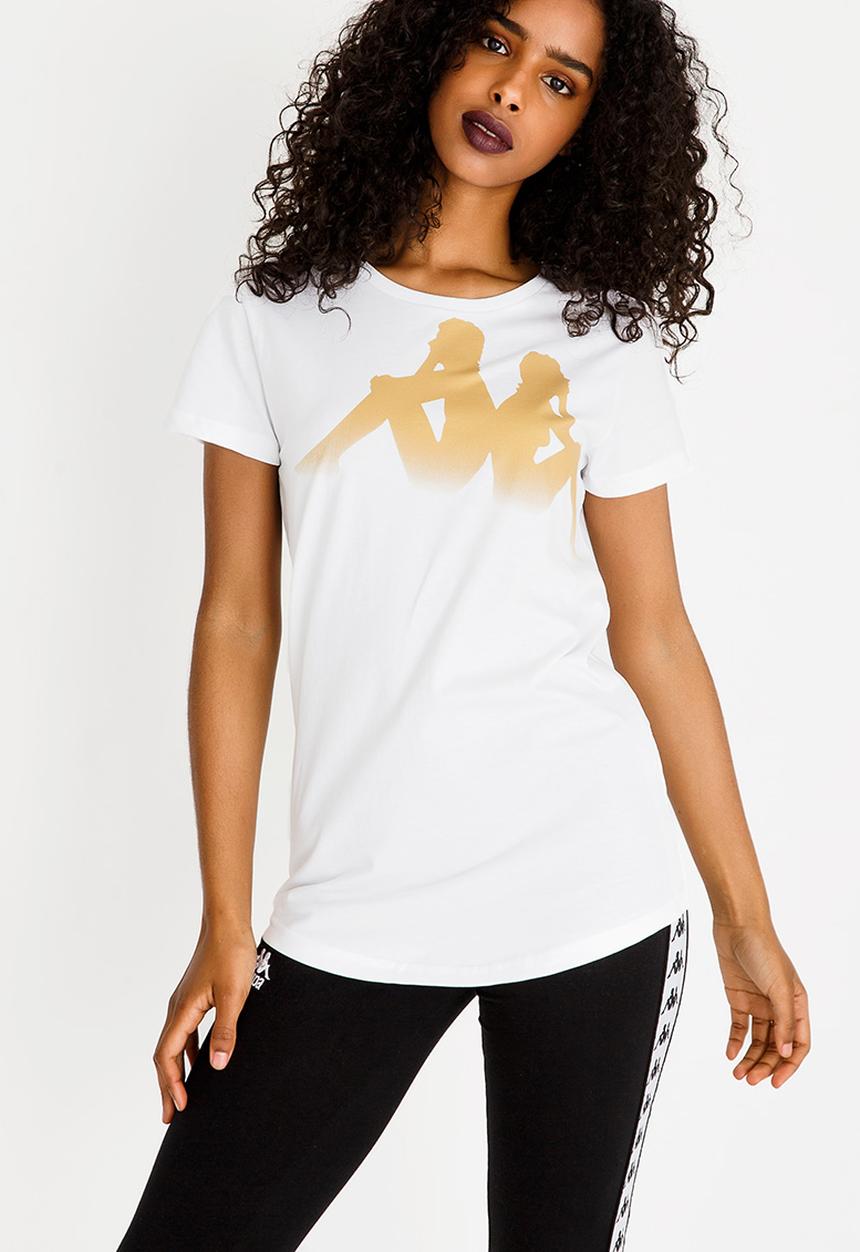 KAPPA - Agri Slim Fit Short Sleeve Tee White