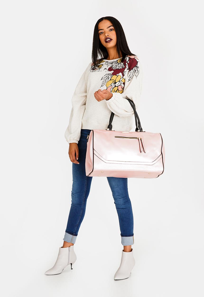 Moda Scapa - Weekender Duffel Bag Pale Pink