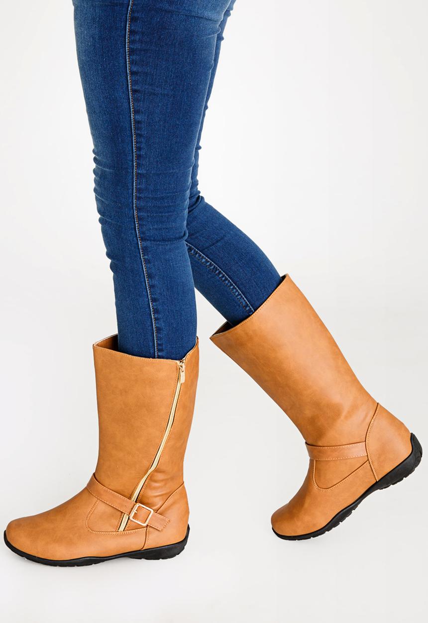 Moda Scapa - Mid Calf Boots Tan