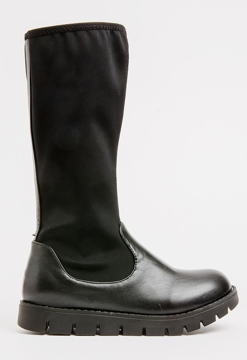 Rock & Co. - Mid Calf Boots Black