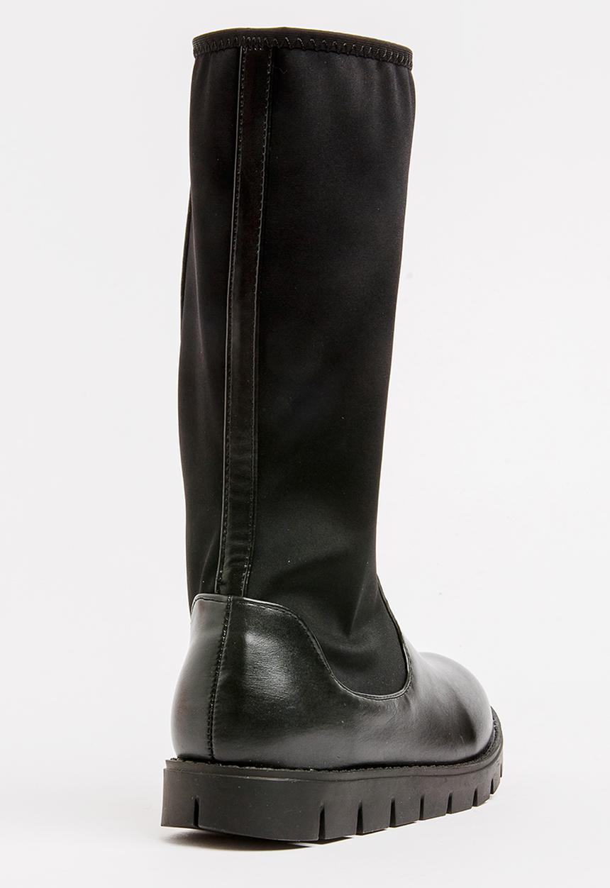 Rock & Co. - Mid Calf Boots Black