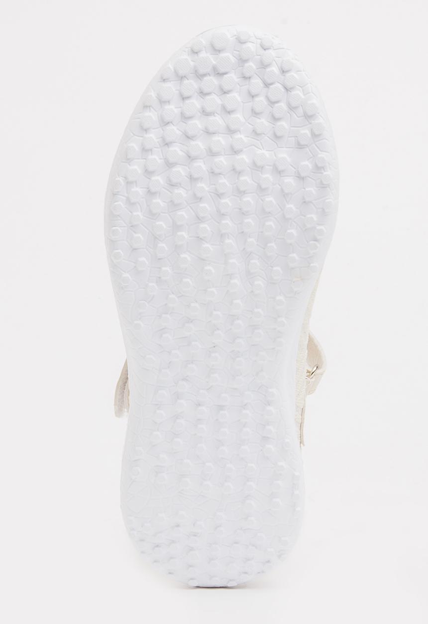 Pop Candy - Velcro Strap Slip On Nude