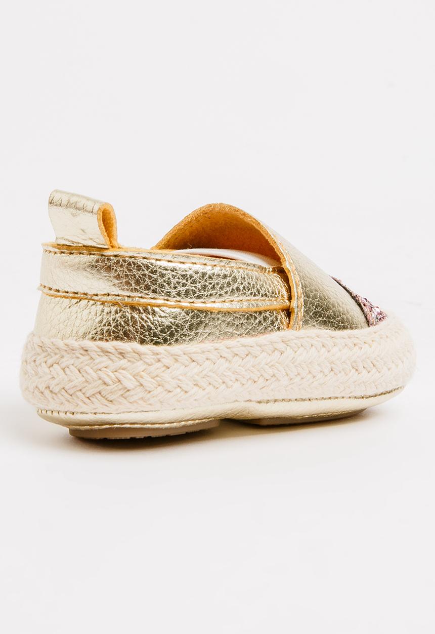 Pop Candy - Glitter Slip On Gold