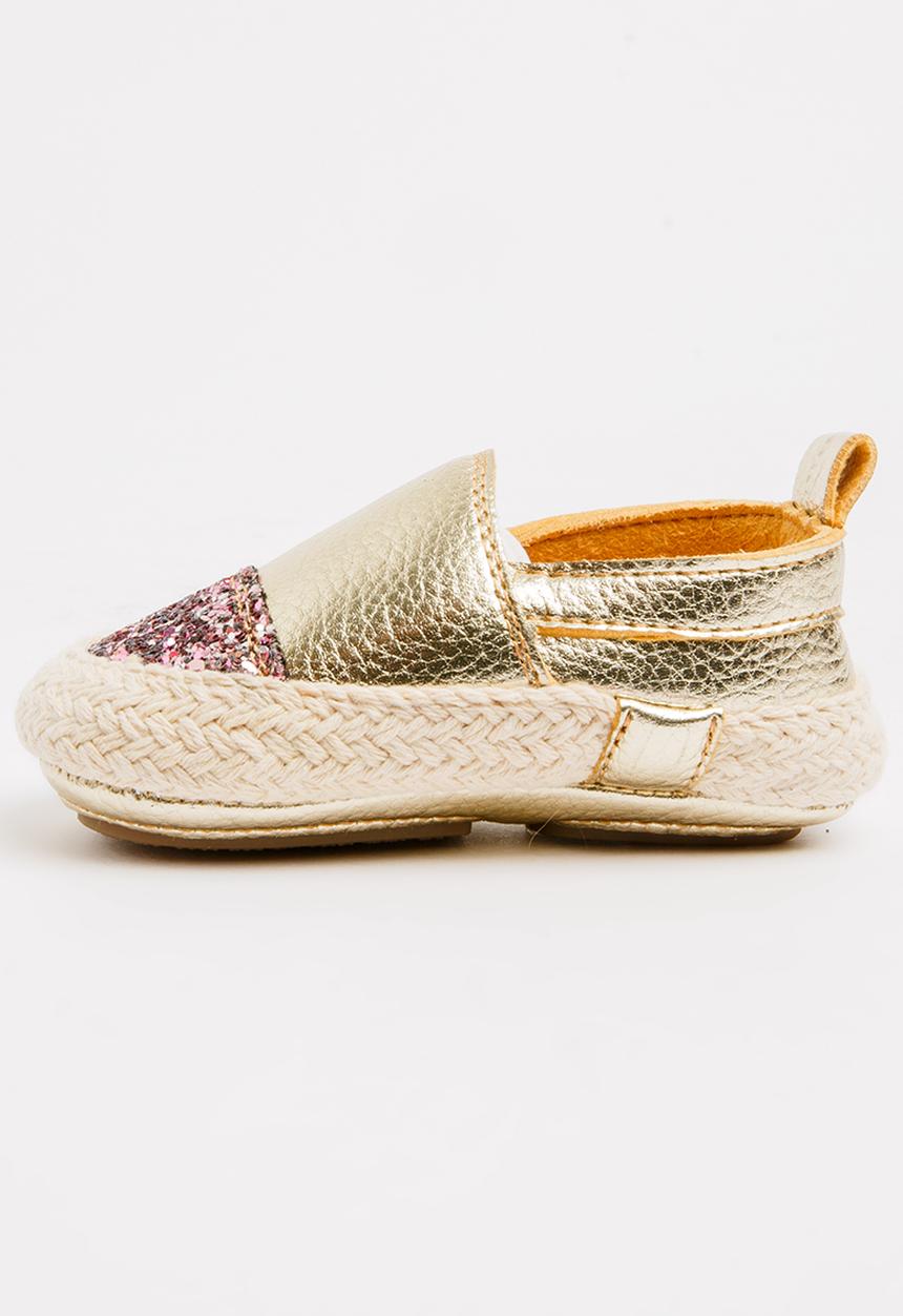 Pop Candy - Glitter Slip On Gold
