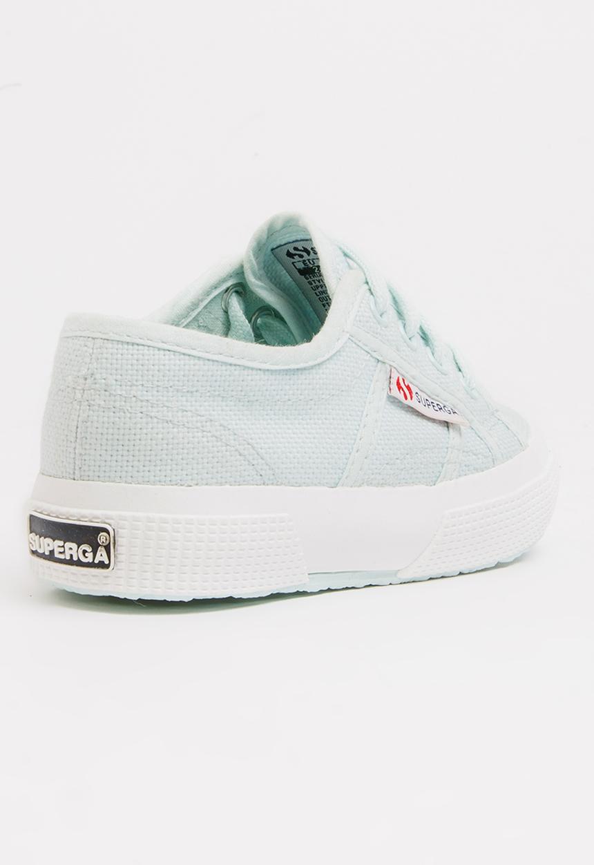 SUPERGA - Classic Lace Up Sneaker Mid Blue