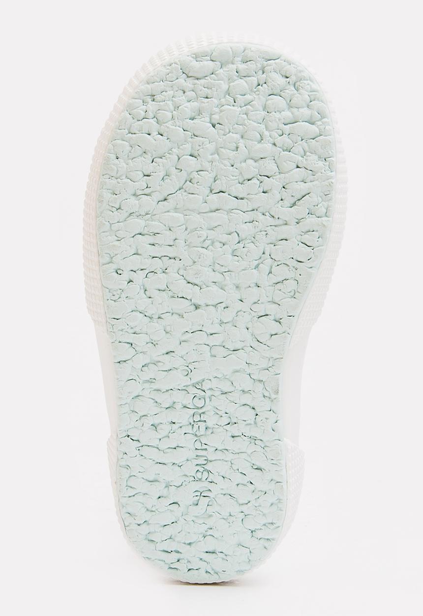 SUPERGA - Classic Lace Up Sneaker Mid Blue