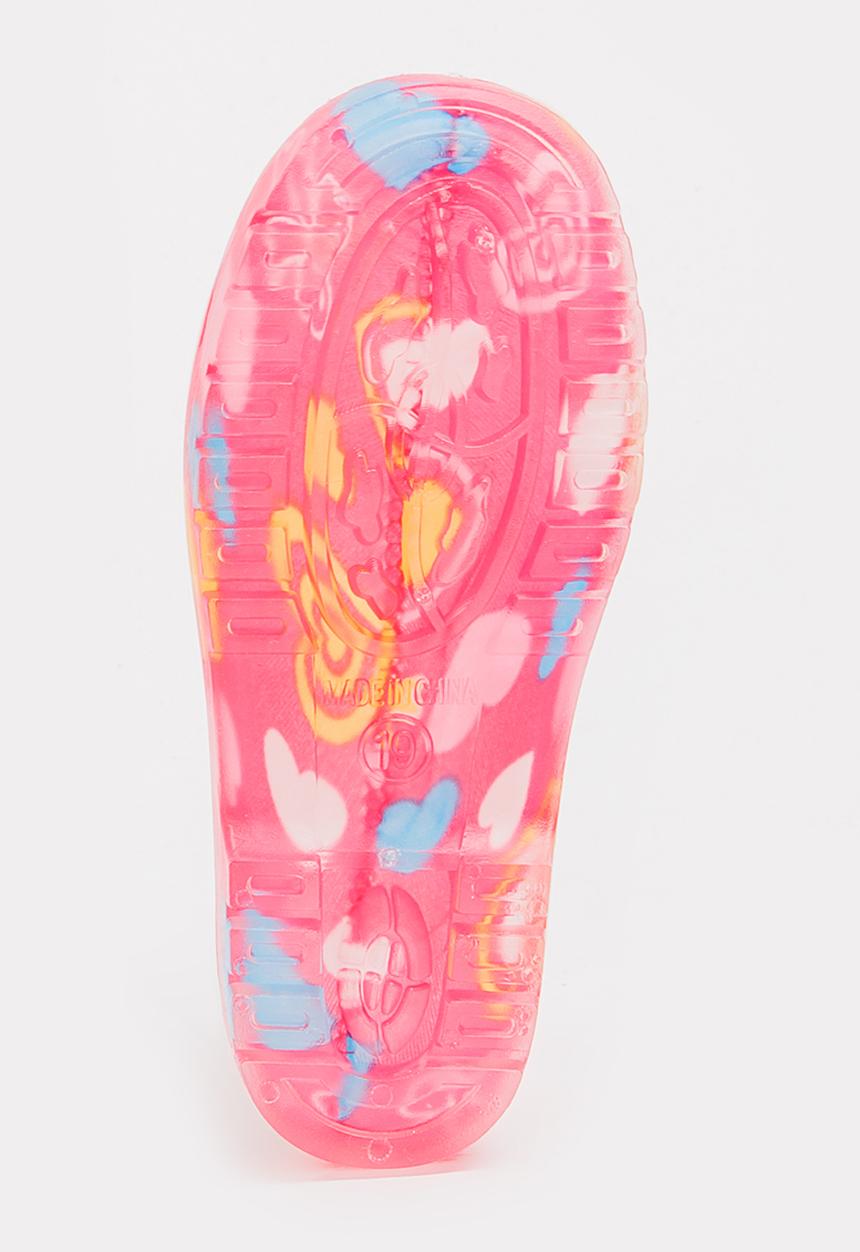 Pop Candy - AOP Rain Boots Mid Pink