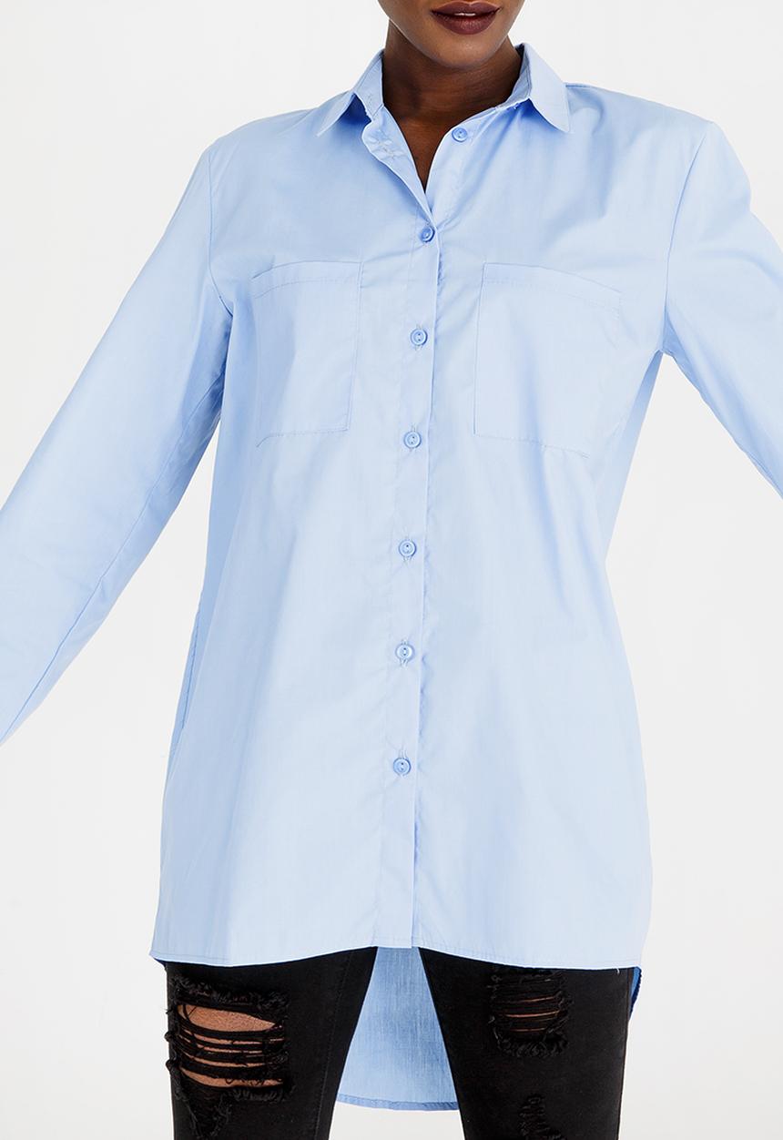 STYLE REPUBLIC - Boyfriend Shirt Pale Blue