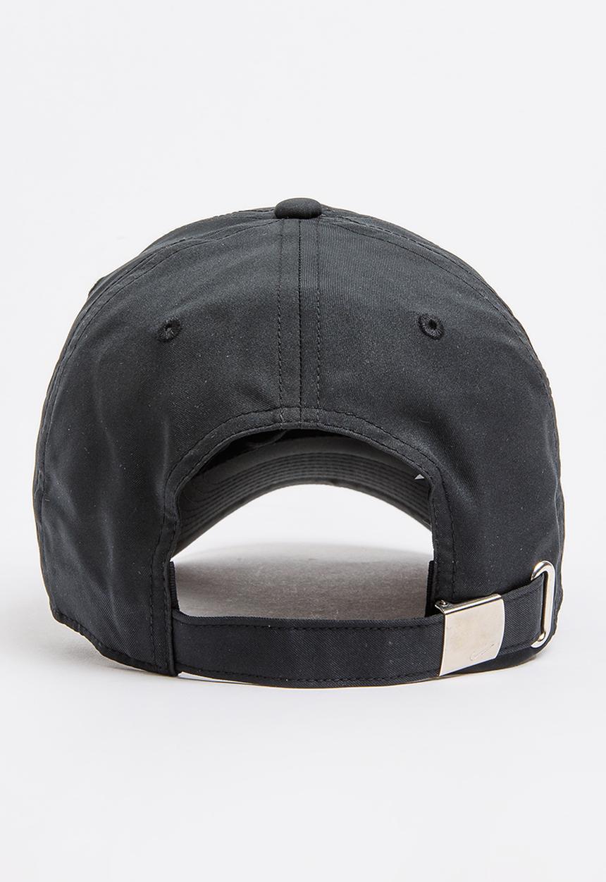 Nike - U NSW H86 CAP NK METAL SWOOSH - BLACK/METALLIC  SILVER