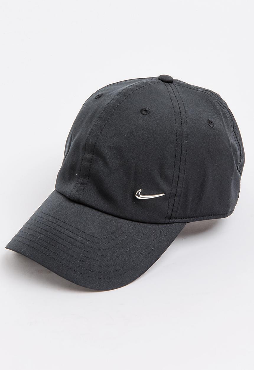 Nike - U NSW H86 CAP NK METAL SWOOSH - BLACK/METALLIC  SILVER
