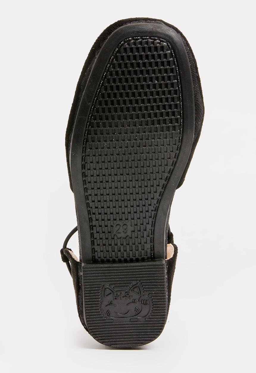Pop Candy - Criss-Cross Slip On Black