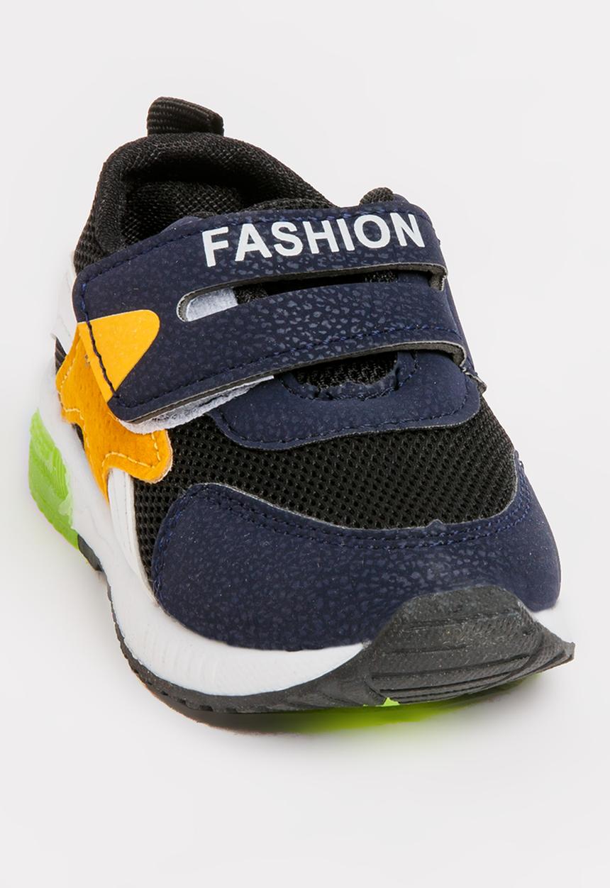 Pop Candy - Velcro strap sneaker - navy 