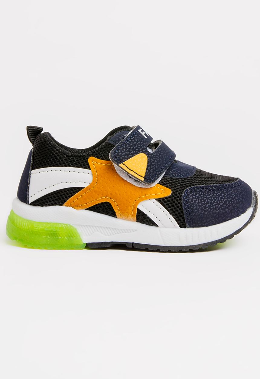 Pop Candy - Velcro strap sneaker - navy 