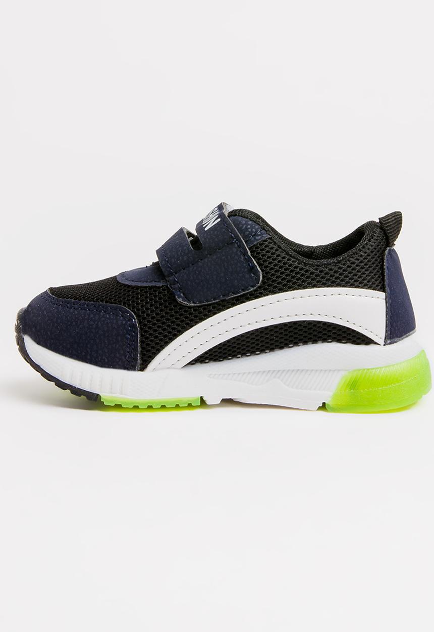 Pop Candy - Velcro strap sneaker - navy 