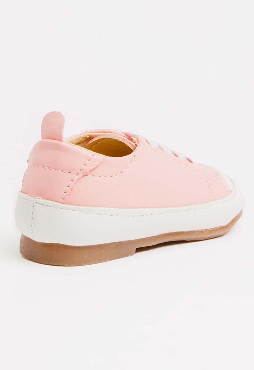 Pop Candy - Lace Up Sneaker - Mid Pink
